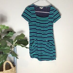 Anthropologie > Striped Tunic Top Small